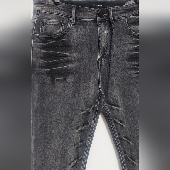 T1 Stainless Fitted Jeans Mens Size 36 - Picture 10 of 10